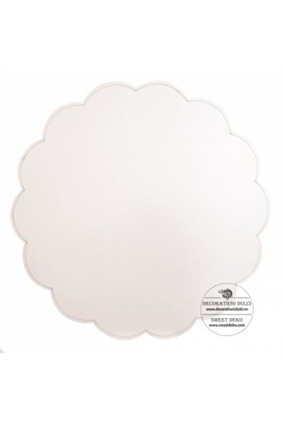 Decoratiuni Dulci HDF плато, цвете - 30 см