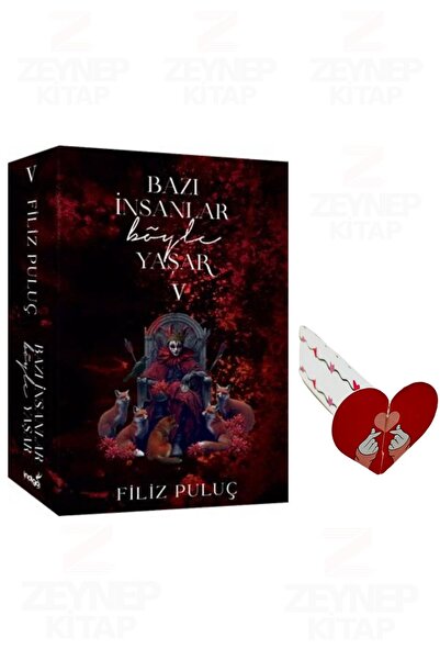 İndigo Kitap Bazı İnsanlar Böyle Yaşar 5 (Karton Kapak)-(Özel Tasarım Kalp Ay...