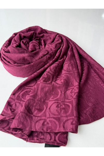 QASSA SHAL Organic Dubai g Pattern Mulberry Shawl