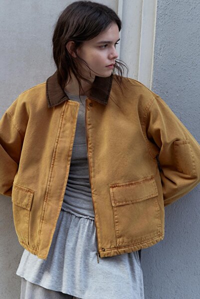 Pull & Bear Kombine yakalı ceket