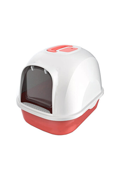 PADO Hoodie Cat Litter Box 53*41*41cm-Red