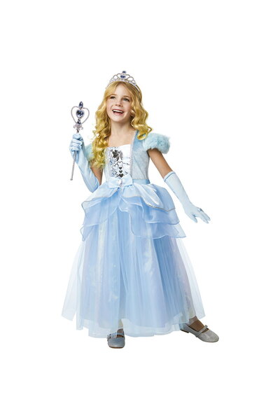 Rubies Carnival costume - Princess (blue) Sizes: M (5-6 years/max 116cm)