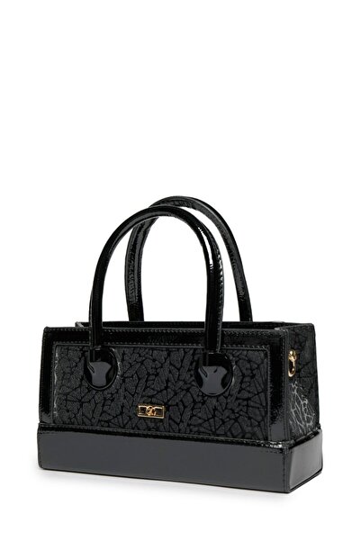 Zühre Geantă tip cutie cu sclipici Z0056