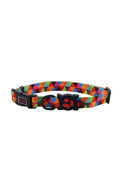 Doco LOCO Collar - (DCL002)[Size - L, Texture - Triangles]