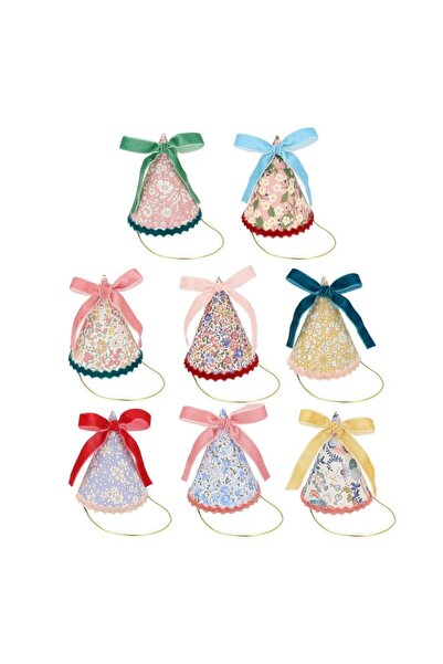 Meri Meri X Liberty - Party Hats - 8 Pieces
