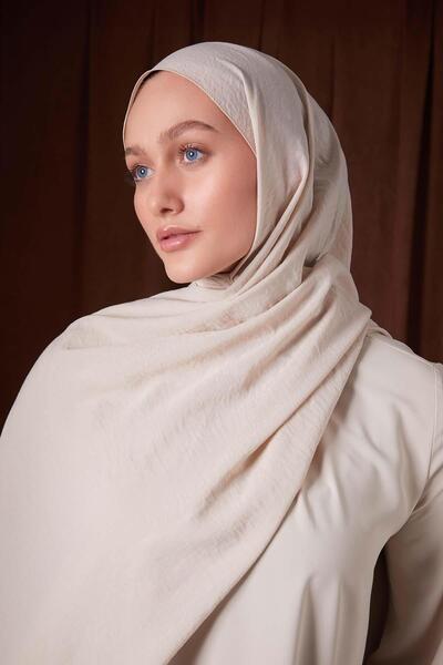 Levidor Stone Plain Luna Cotton Shawl