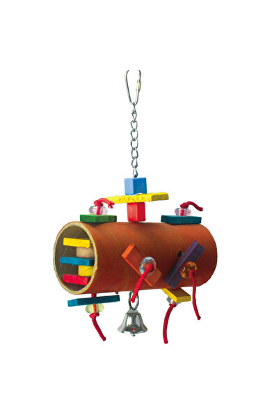 Vanpet لعبة طيور على شكل أنبوب 25×15 سم - BTLB00996