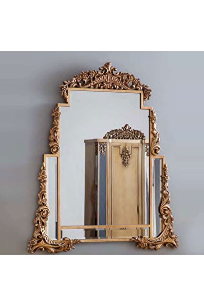 Dekordelisi Antik Avangarde Real Ayna Metalik EN: 101 cm BOY: 120 cm