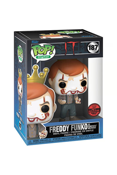Funko Pop Digital ~ IT Freddy as Pennywise (Meltdown) #187 Legendary 2500 Lim...