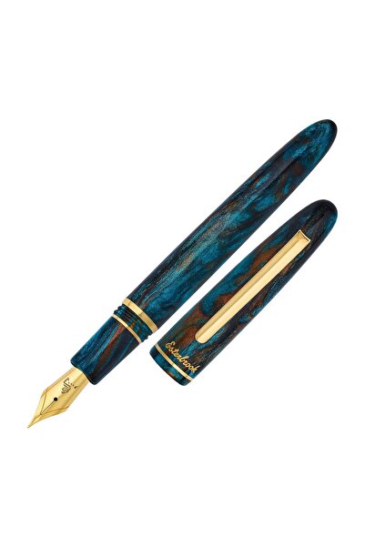 Esterbrook Estie Kingfisher Gold Medium Uç Dolma Kalem