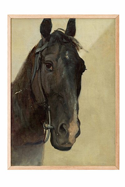 Postifull Vintage Painting, Wooden Framed Poster, Vintage Wall Decor