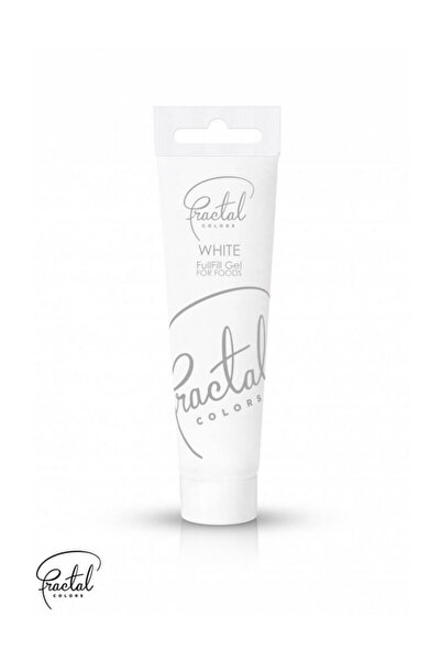 Decoratiuni Dulci Fractal full-fill white snow gel food coloring with inedibl...