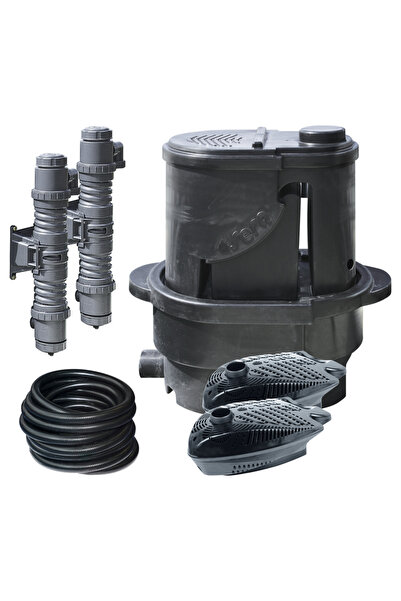 SERA KOI Professional 24000 Pond Filter(Incl. 2 x PP 12000 & 2 x UV-C System ...
