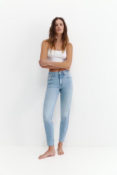 Pull & Bear Skinny yüksek bel jean