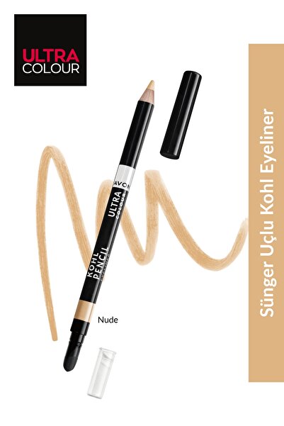 AVON Ultra Colour Kohl Sünger Uçlu Göz Kalemi - Nude