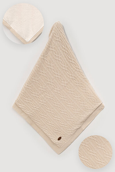 Riffy Baby Riffy Patterned Knitwear Baby Plush Blanket