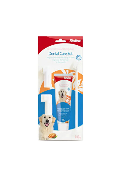 Bioline مجموعة العناية بالأسنان - دجاج 100 غرام