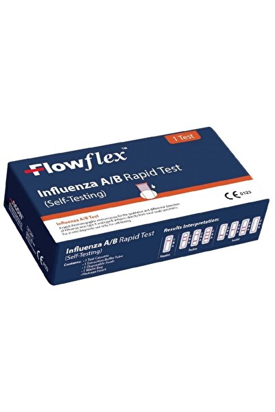 FLOWFLEX اختبار سريع للإنفلونزا A/B (اختبار ذاتي)
