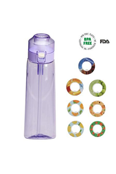 Arabest Scented Water Bottle, with 7 Flavour Pods, BPA-Free, Sports Bottle, M...