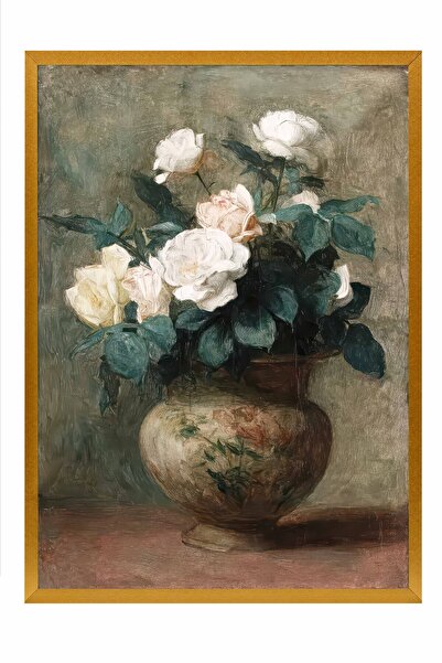 Postifull Vintage Painting, Gold Framed Poster, Vintage Wall Decor