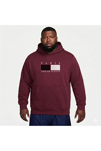 Flaubert - Hanorac supradimensionat pentru bărbați, de iarnă, cu 3 fire, mări...