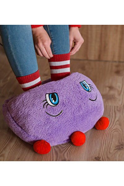 Pababo Peluş Ayak Isıtıcı – Yumuşak Ev Tipi Ayak Isıtma Minderi, Kışlık Ayak ...