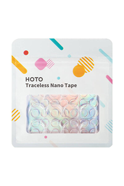 hoto Nano Adhesive Double-Sided Tape Set QWNMJD002, Multi-Use, 81 Round Pieces