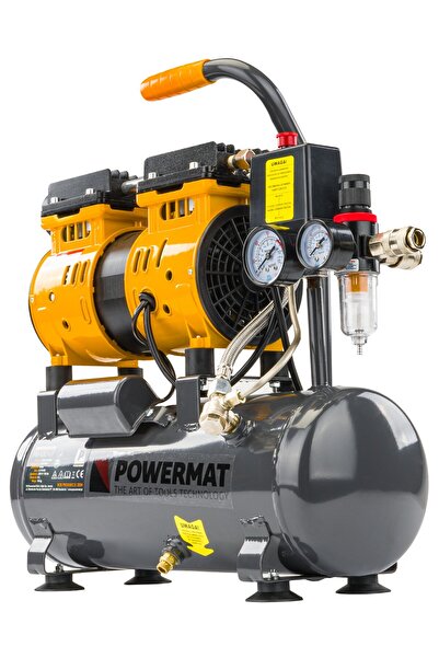 Powermat Compresor fără ulei de 150 l, Powermat, eficiență și versatilitate, ...