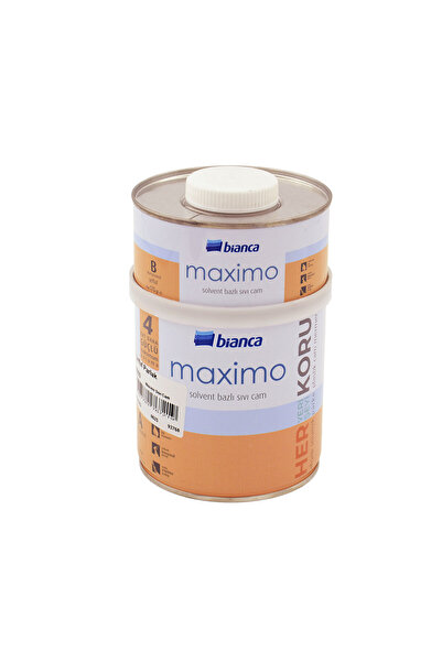 Bianca Maximo Solvent Bazlı Sıvı Cam Parlak Vernik 500 gr