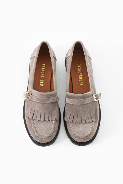 Eataly Shoes Silent Gray Classic Women's Oxford Loafer