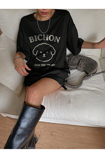 trendypassion Tricou unisex cu design imprimat Love Me More