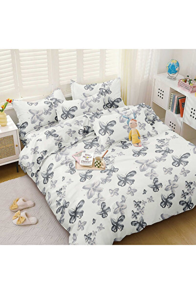 OEM Bed linen with elastic for double bed 2 people, 4 pieces, Finet, DREAM-1527