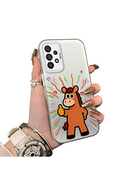 ucuc حافظة حماية من السيليكون الصلب الأكريليكي الخلفي لهاتف سامسونج جالاكسي A...