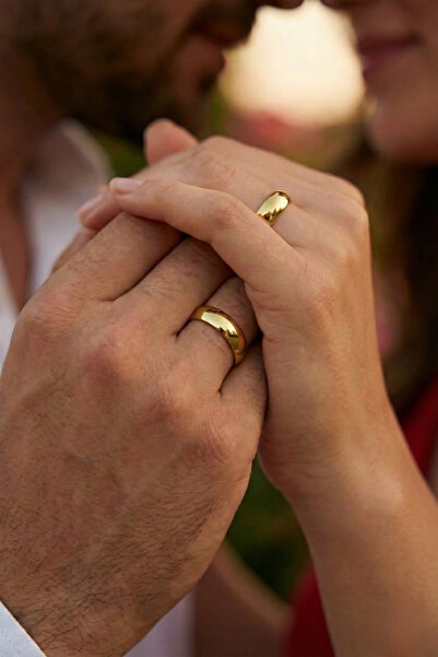 ZÜMRÜT SARRAF 14 Ayar Altın 5 mm Bombeli Alyans