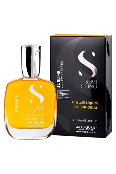 Alfaparf Set 2 x Ser Par cu Cristale Lichide, Semi di Lino Diamond Cristalli ...