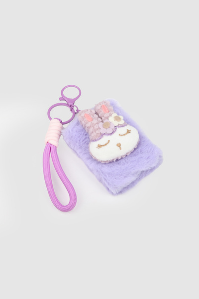 La La'Graccio Paris Lagraccio Paris Plush Rabbit Figured Bag Charm and Foldab...