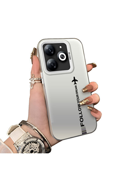 ucuc حافظة حماية للعدسات من السيليكون الصلب الأكريليكي المتوافق مع هاتف Tecno...