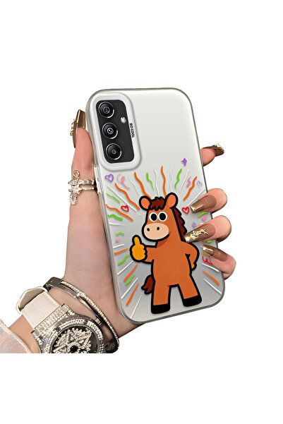 ucuc حافظة حماية من السيليكون الصلب الأكريليكي الخلفي لهاتف سامسونج جالاكسي M...