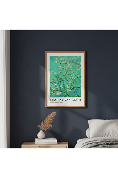 Bolvyra Vincent Van Gogh Badem Çiçeği Poster – Almond Blossom Sanat Tablosu, ...