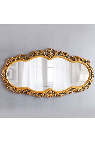 Dekordelisi Antik Avangarde Reip Konsol Ayna Kahverengi EN: 181 cm BOY: 91 cm