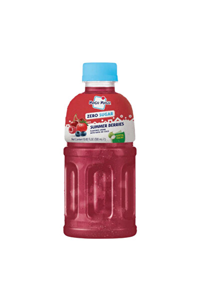 mogumogu Mogu Mogu Zero Sugar Summer Berries Flavored Drink with Nata de Coco...