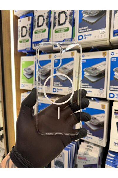 SOYLU MİX حافظة آيفون 14 برو ماكس شفافة من مادة ميكا سليم غير قابلة للاصفرار ...