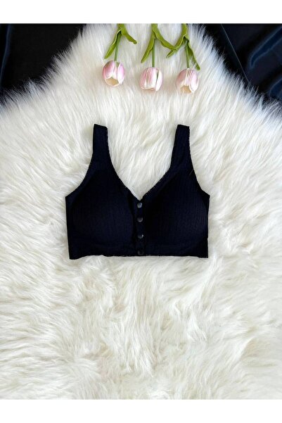 Hirazenmoda حمالة صدر نسائية بأزرار أمامية وقصّة ليزر مع يبرز انحناءات الجسم ...