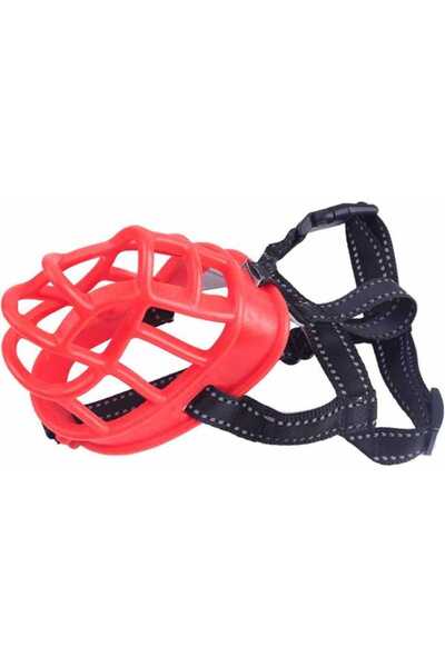 Golden Panda كمامة سيليكون، حمراء [المقاس - كبير]