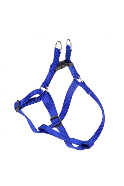 Ferplast حزام Easy P [اللون - أزرق، الأبعاد - 33-46.5 سم × 10 مم]