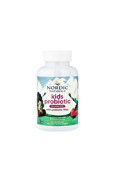 GARDEN OF LIFE Kids Probiotic Gummies 3+Ani Great Berry 60 Gummies - Nordic N...