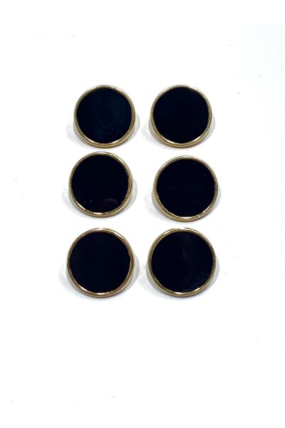 karantuhafiye Trench Coat Jacket Button Set 6-Piece Set / Plain Shiny Model /...