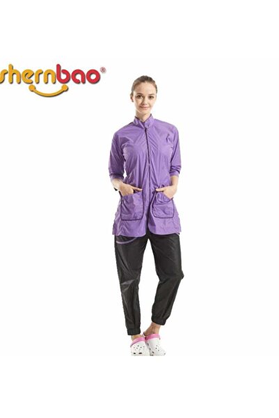 Shernbao Professional Grooming Apparel-GA-06[Color - Purple, Size - M]
