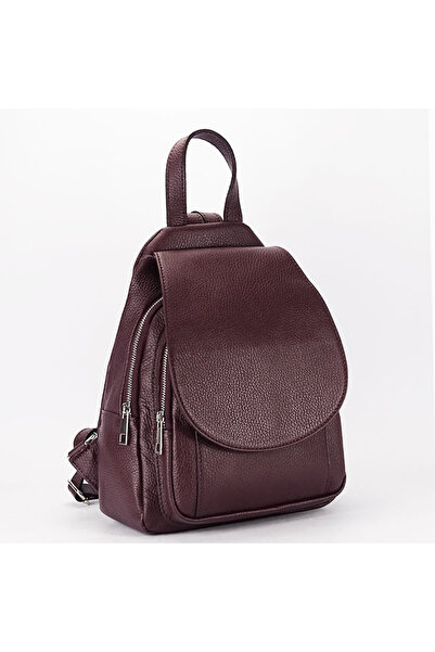 SOFILINE Burgundy backpack made of genuine leather B-8906 122