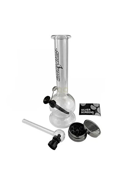Dreamliner Dream 4 Clear Glass Set - Grinder, Pipe, Sita